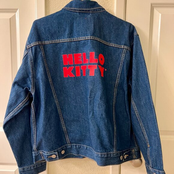 🎀 Levi’s x Hello Kitty Trucker Jacket (2018 Collab) – Size XL – NWT - Picture 6 of 6